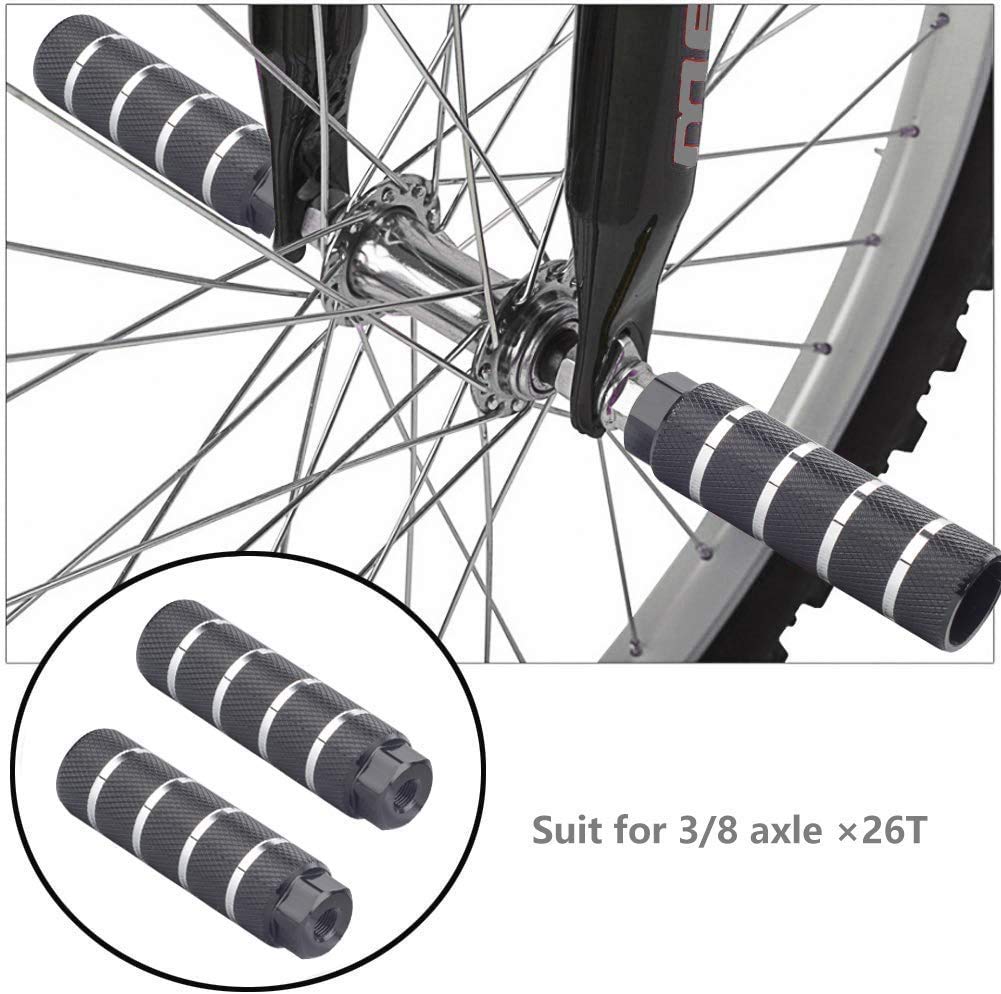 Amazon.com : wansha Bike Pegs - High Strength Alloy Foot Pegs for